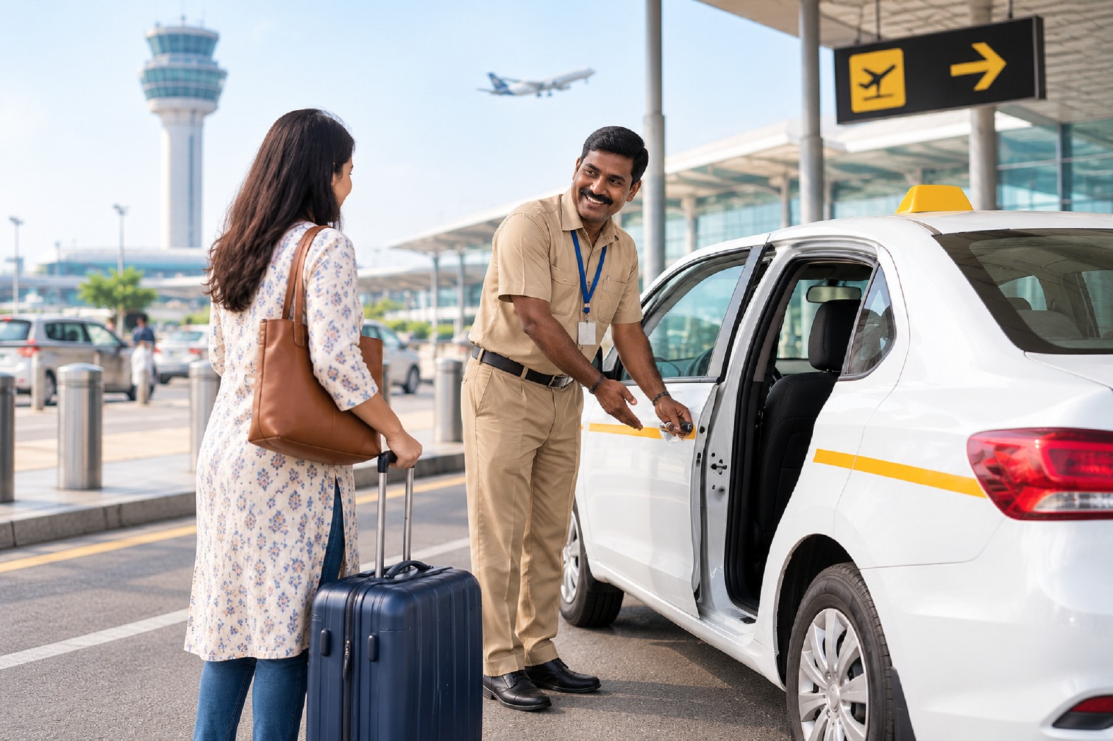 Round trip cab service